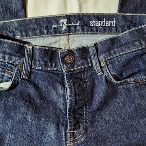 7 For All Mankind jeans sz 32 X 34 Standard button fly EUC